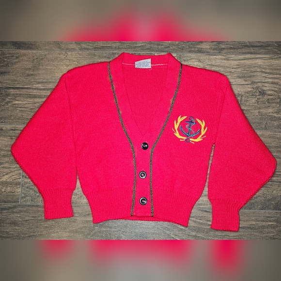 Sergio Valente Other - 1980's Vintage Sergio Valente Cardigan Sweater Size 4